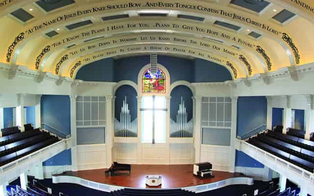 Upper hall
