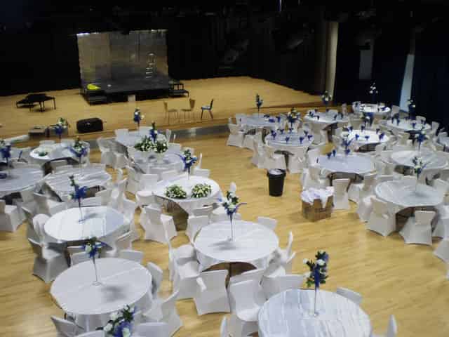 Entire venue