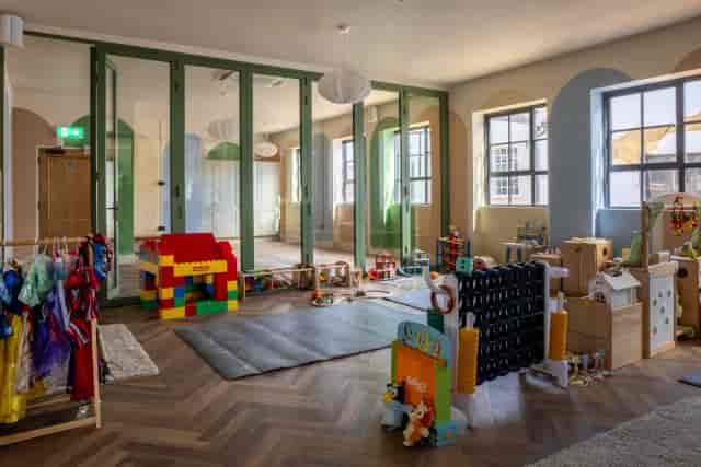 Dave Williams Room in Kensal Rise Library: premium childcare suite for corporate retreats.