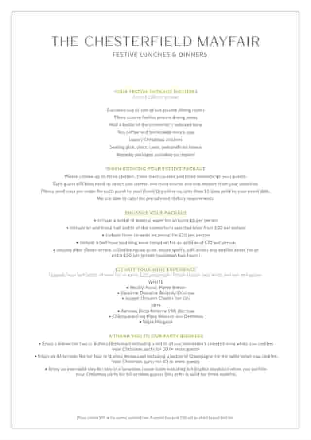 The Chesterfield Mayfair Hotel