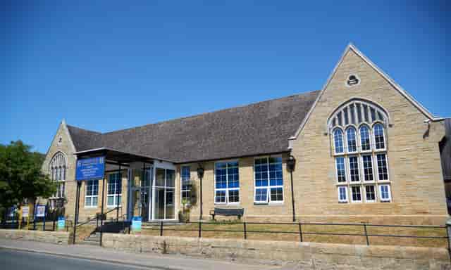 Studio 1 at Chequer Mead Theatre, historic venue for intimate workshops and board meetings.