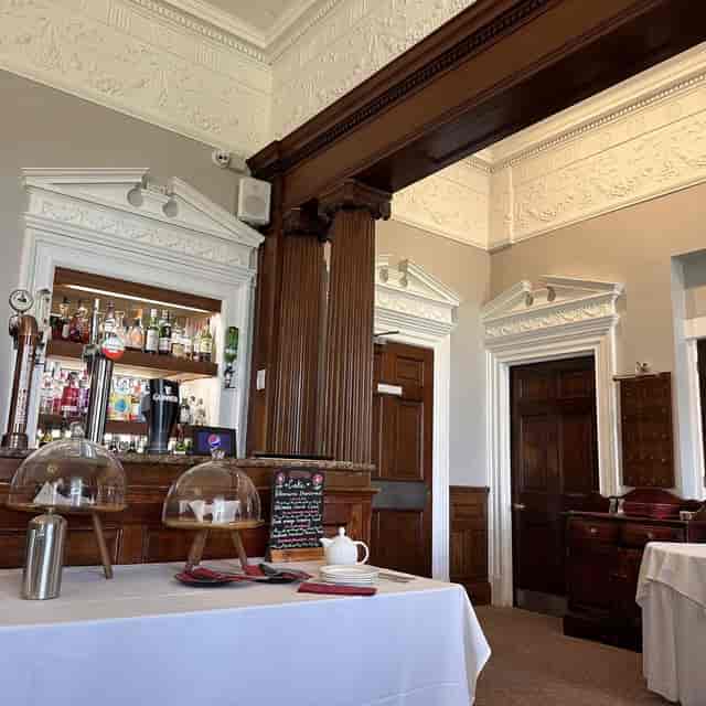 The Music Room 1 at Hogarths Solihull: Period-style venue for corporate events and afternoon tea.