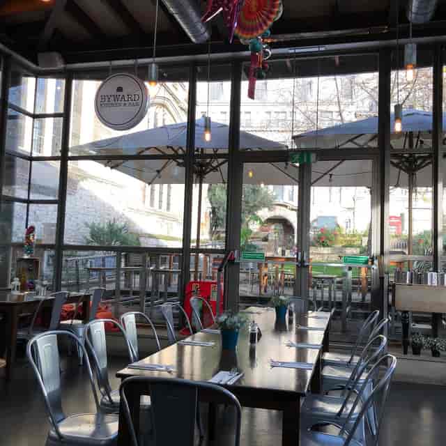 Byward Kitchen and Bar indoor dining room for networking events and team lunches.