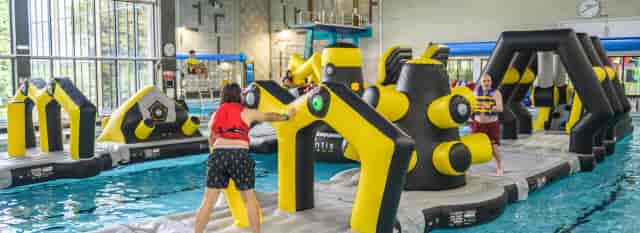 Lagoon Pool at Maidstone Leisure Centre for high-energy team building and corporate events.