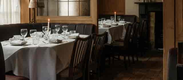 Private dining room in Maset with elegant table setting for upscale events and intimate parties.