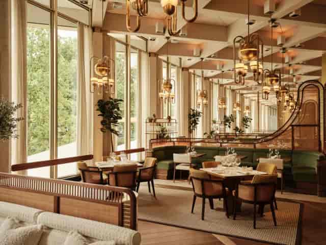Sophisticated Ground Floor Room venue for corporate dinners and VIP networking events.
