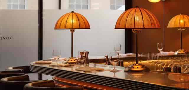 Sophisticated Docklands Sailing & Watersports Centre bar for networking events and private dinners.