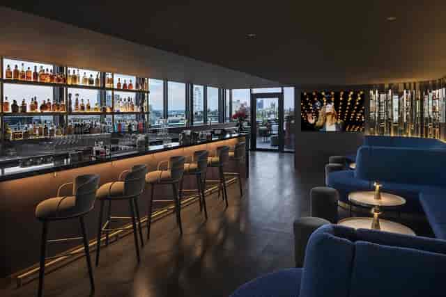 Southwick restaurant with city views for VIP networking and corporate reception events.