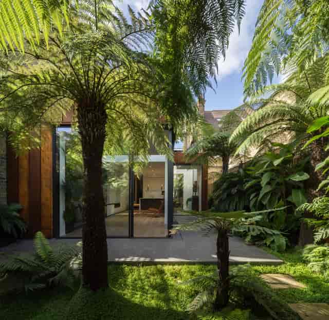 High-end Fern venue featuring biophilic design, ideal for brand launches and executive retreats.