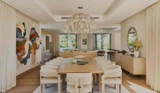 Executive boardroom at Fern venue for high-end VIP private dining and corporate events.