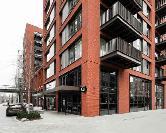 Modern industrial-chic event venue, ideal for creative corporate workshops and networking events.