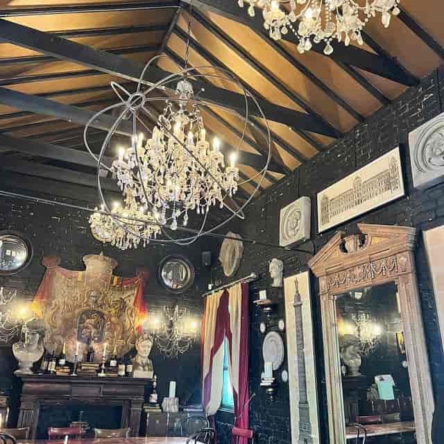 The Bistro at Imperial Arms: Industrial venue with Old World decor for cocktail reception events.