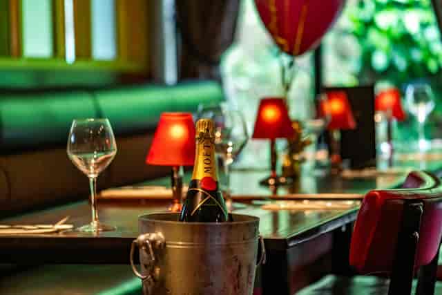 Private dining room at Miller & Carter Bromley, elegant setup for VIP events and celebrations.