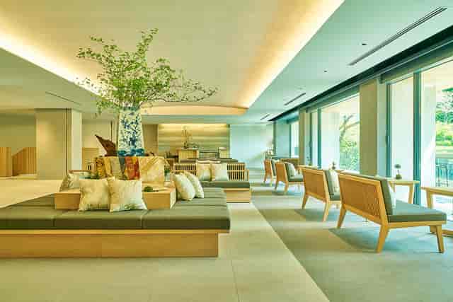 Togo-Kinenkan breakout lounge for VIP networking and luxury corporate events.
