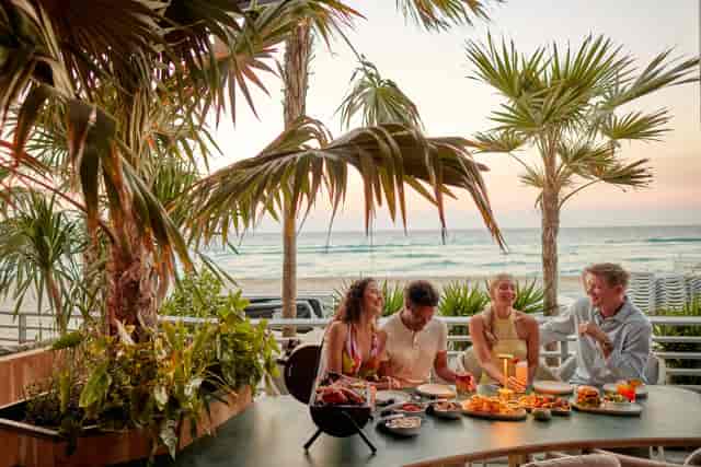 Waterfront Terrace event venue for luxury incentive travel and group reception.