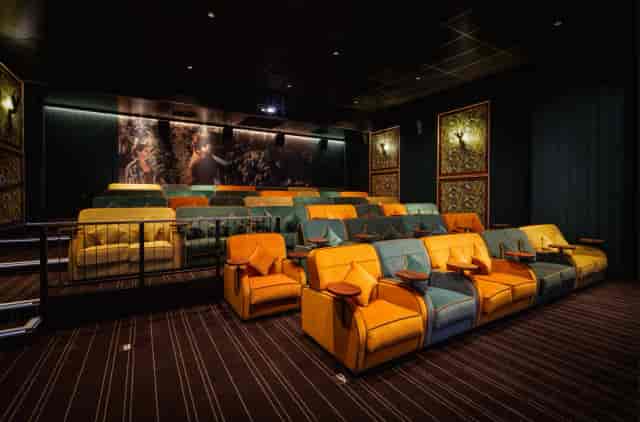 The Whiteley Screen 3: Boutique cinema room for premium private presentations and VIP events.