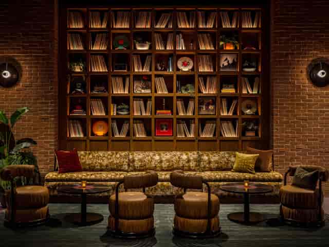 On The Rocks lounge at W London, sophisticated VIP reception venue for networking events.