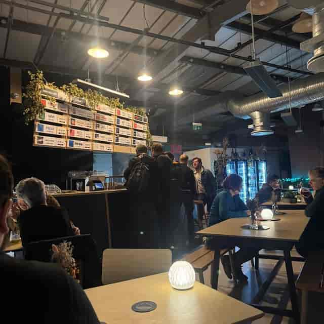 Cloudwater Brewery industrial venue for corporate mixer and networking event.