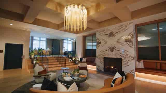 Sophisticated Parlour at The White Horse for VIP networking and executive event hosting.