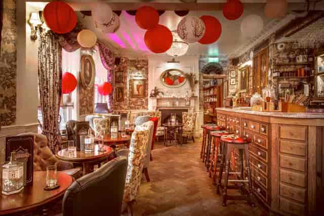 Boutique Parlour venue at The White Horse for VIP hospitality and networking events.