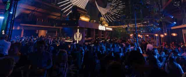 Central Grand Hall, Gare Maritime: Industrial-chic evening reception for corporate networking.