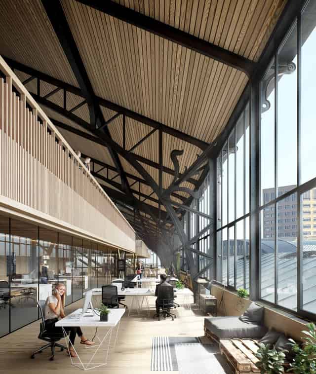 Covered Streets and Indoor Gardens