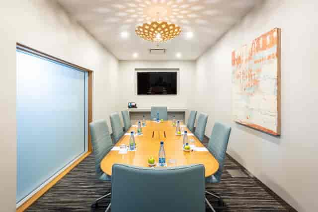 The Shaping Room boardroom at Hilton Surfers Paradise for professional client briefings.