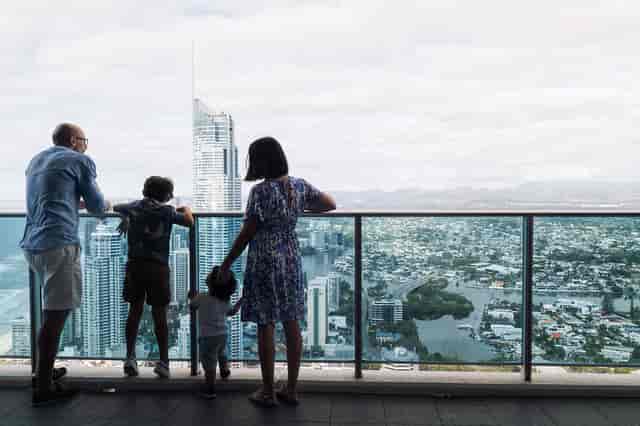 The Deck venue at Hilton Surfers Paradise with skyline views for corporate events and incentives.