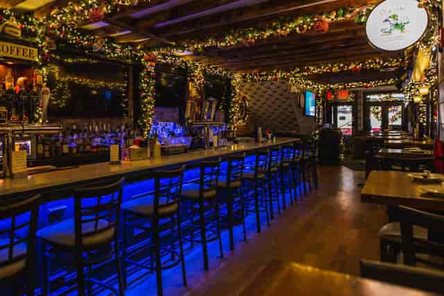 McCarthy's Pub NYC festive private event space for holiday corporate parties.