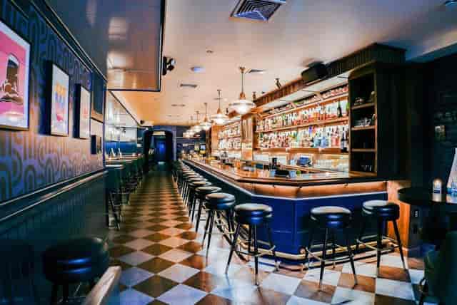 East Bar at The Mean Fiddler: Sophisticated venue for corporate receptions and private mixers.