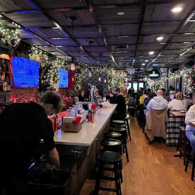 McCarthy's Pub NYC private event space with bar, ideal for holiday parties and group buyouts.