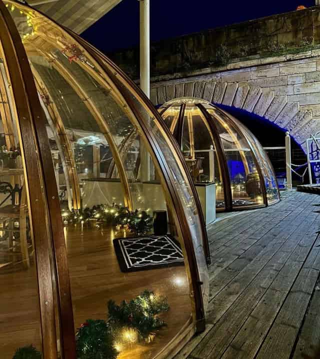 Small Dining Domes