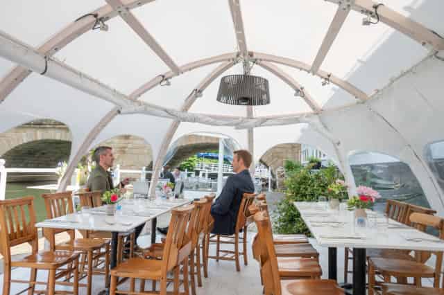 Small Dining Domes