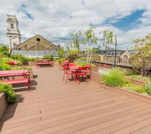 Members' Bar, Mezzanine and Roof Terrace