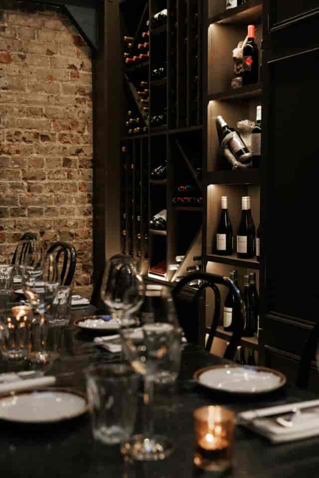 The Cellar at Frame Notting Hill: rustic VIP dinner and corporate offsite venue with brick accents.