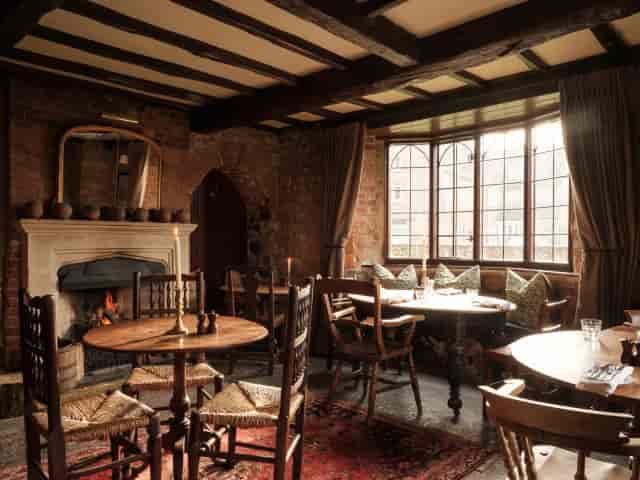 The Lamb and Trotter cozy downstairs area for VIP dinners and intimate board retreats.