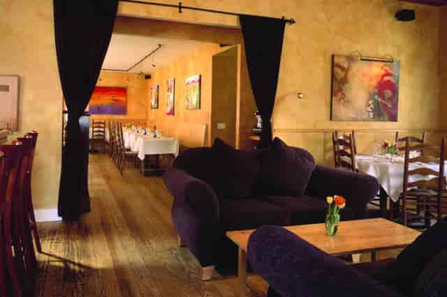 Downstairs venue at The Lamb and Trotter with versatile layout for private dining and events.