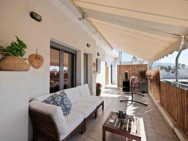 LOFT 26 shaded terrace for intimate networking and VIP corporate event hospitality.