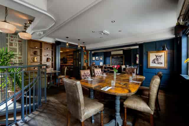 ALBA London semi-private dining room for small team meetings and networking events.