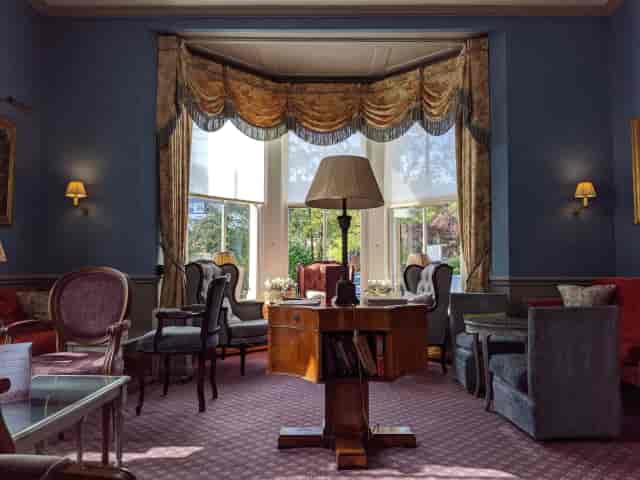 The Drawing Room at Cotswold Lodge Hotel, elegant venue for VIP meetings and corporate events.