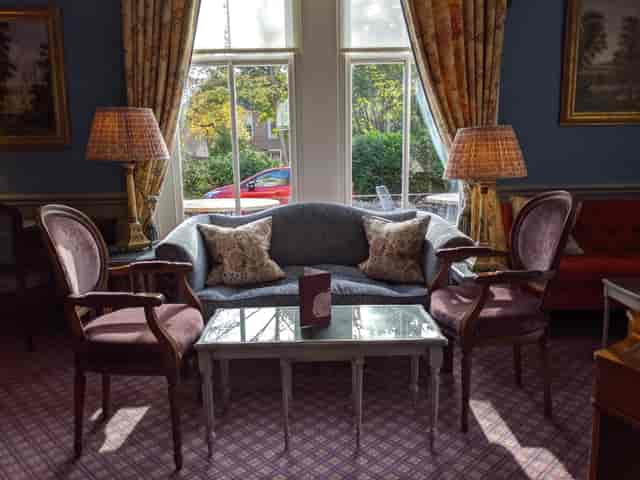 The Drawing Room at Cotswold Lodge Hotel: intimate boardroom for private business meetings.