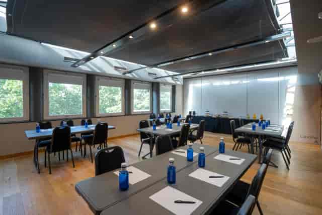 Liceo meeting room at Hotel Zenit Conde Orgaz with natural light for workshops and conferences.