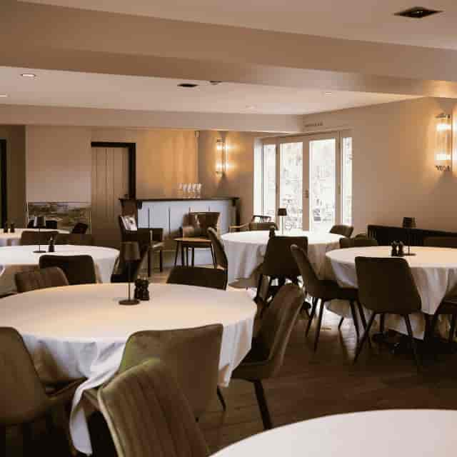 The Rupert Room: Elegant dining space set for corporate luncheons and social events.