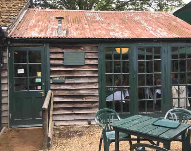 Rustic event space at The Rupert Brooke, perfect for team offsites and casual networking.