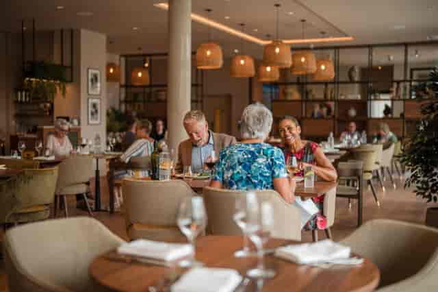 Limoncello venue, upscale dining space for corporate dinners and networking events.