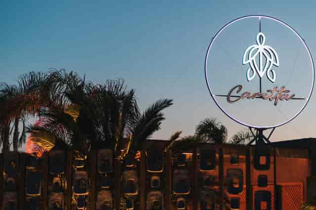 Caretta Riviera venue for upscale evening receptions and sunset networking events.