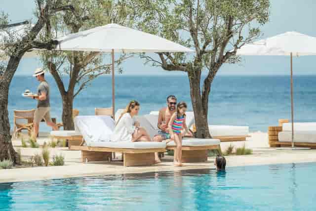 Luxury poolside venue at Caretta Riviera for corporate incentive trips and beachfront events.
