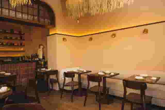 Downstairs private dining area