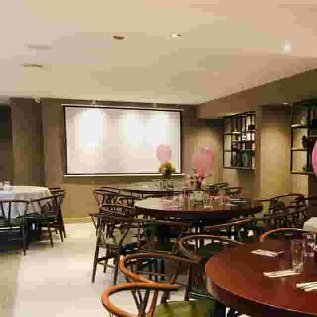 Downstairs private dining area