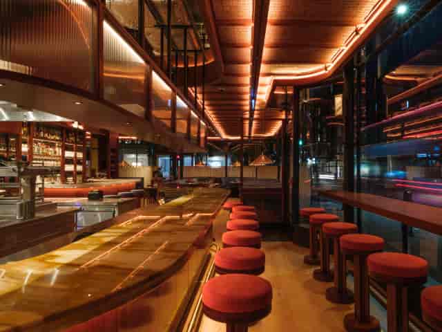 Upscale Barbary Notting Hill venue for networking mixers and VIP cocktail events.